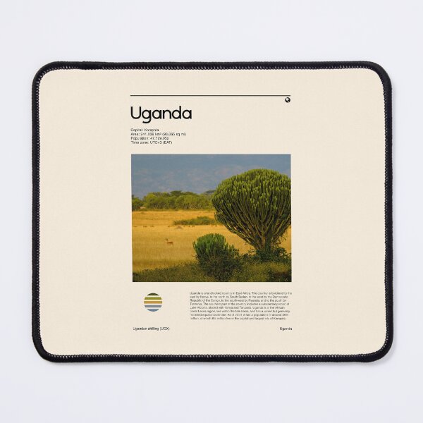 Item preview, Visit Uganda (Travel poster) designed and sold by RabbitK.