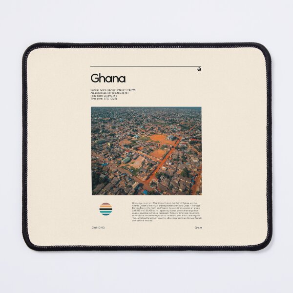 Item preview, Visit Ghana (Travel poster) designed and sold by RabbitK.