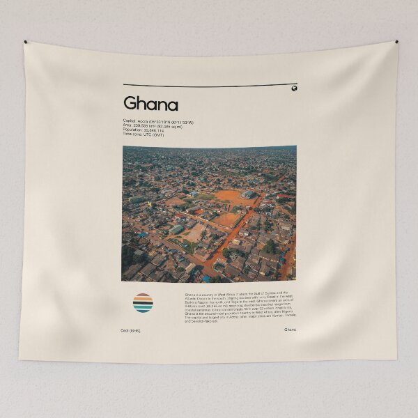 Item preview, Visit Ghana (Travel poster) designed and sold by RabbitK.