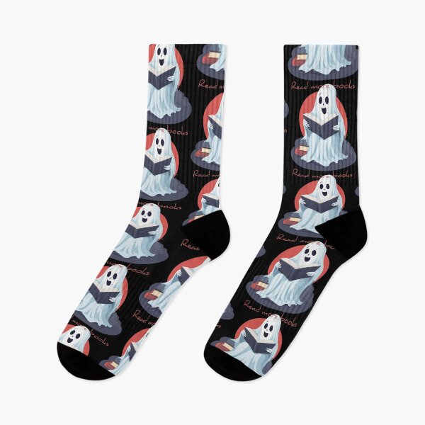 Item preview, Kawaii Ghost Halloween Design - Read More Books designed and sold by Ridaelb.