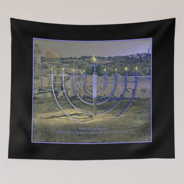 Aperçu de l'œuvre Crucifix-Menorah 3 créée et vendue par NovumOculus.