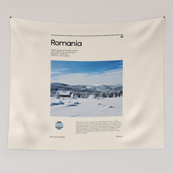 Item preview, Visit Romania (Travel poster) designed and sold by RabbitK.