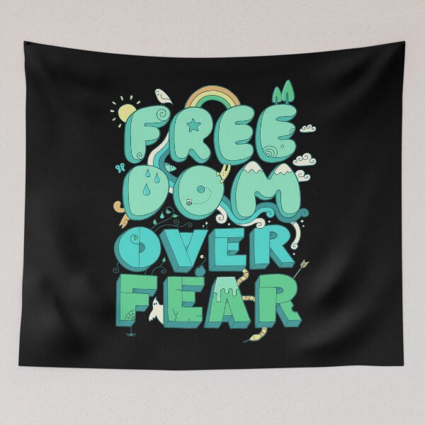 Item preview, Freedom Over Fear 	 designed and sold by bumzblqr13.
