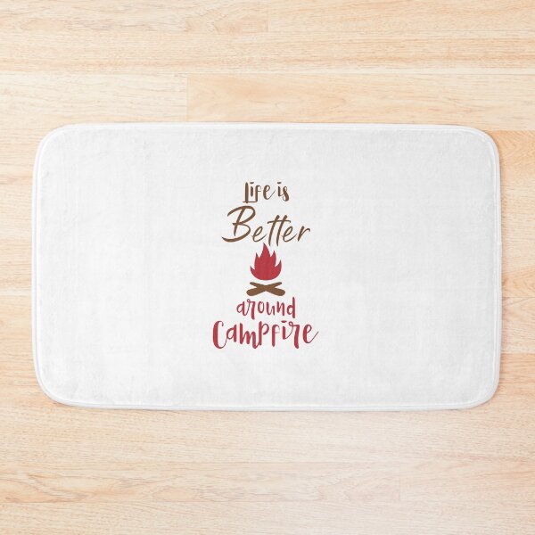 Item preview, Gathered Flames: Embracing Life is better around campfire designed and sold by Saalim22.