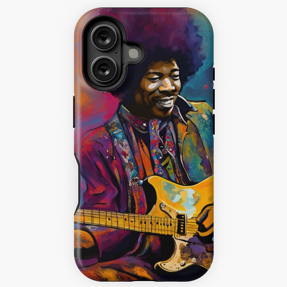 Jimi Hendrix - Reinventing The Guitar #1 Sticker