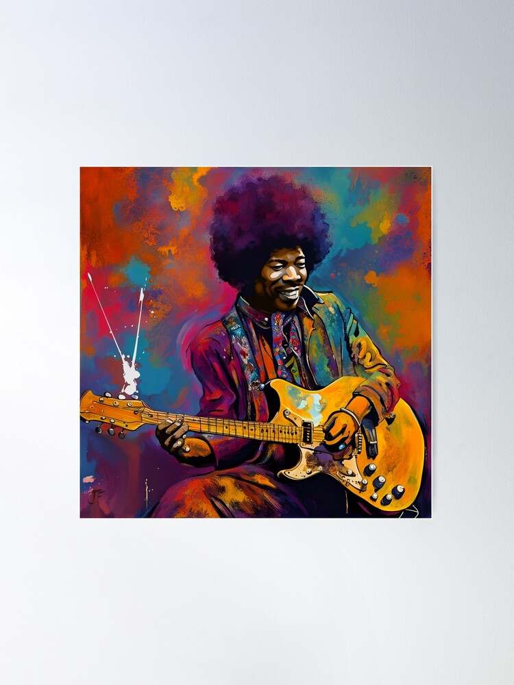 Jimi Hendrix - The for Redbubble Sale Poster by #1\