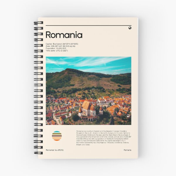 Item preview, Visit Romania (Travel poster) designed and sold by RabbitK.