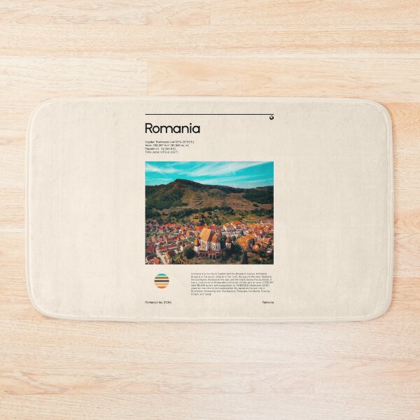 Item preview, Visit Romania (Travel poster) designed and sold by RabbitK.