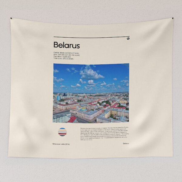 Item preview, Visit Belarus (Travel poster) designed and sold by RabbitK.