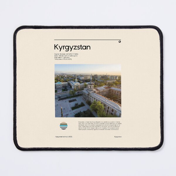Item preview, Visit Kyrgyzstan (Travel poster) designed and sold by RabbitK.