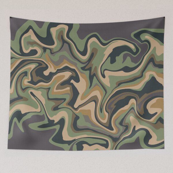 Item preview, Abstract Camo designed and sold by RefinedChic.