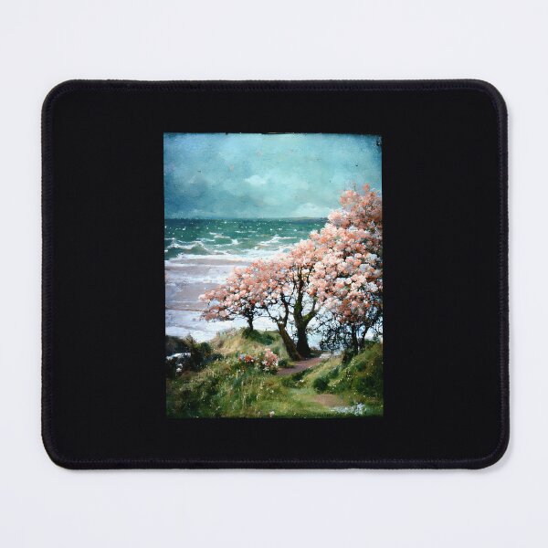Item preview, Blooming Tree On An Irish Beach 	 		 designed and sold by vchrrmnbnql51.