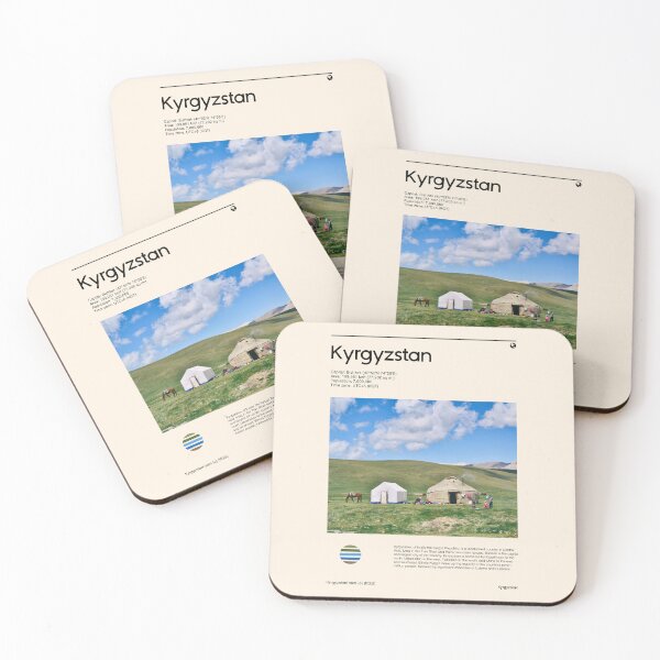 Item preview, Visit Kyrgyzstan (Travel poster) designed and sold by RabbitK.