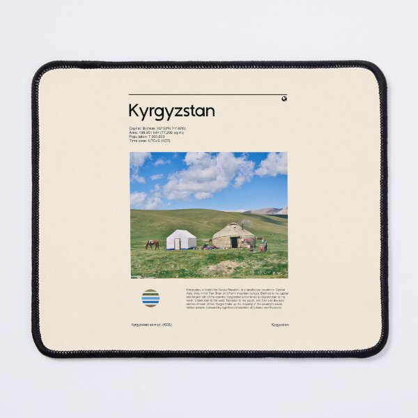 Item preview, Visit Kyrgyzstan (Travel poster) designed and sold by RabbitK.
