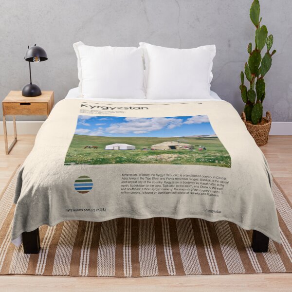 Item preview, Visit Kyrgyzstan (Travel poster) designed and sold by RabbitK.
