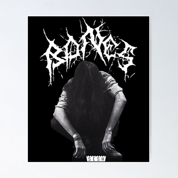 Item preview, Bones SESH - Black Metal (v2) designed and sold by Kristi-eParrett.