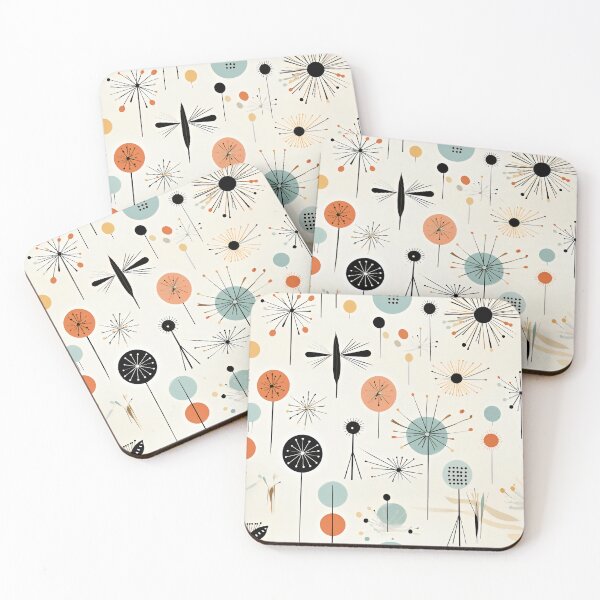 Item preview, mid century modern pattern designed and sold by Rebelka.