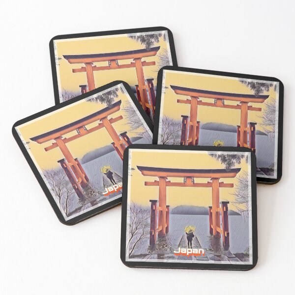 Item preview, Hakone Torri Gate  designed and sold by My Adventurous Sides Artwork.