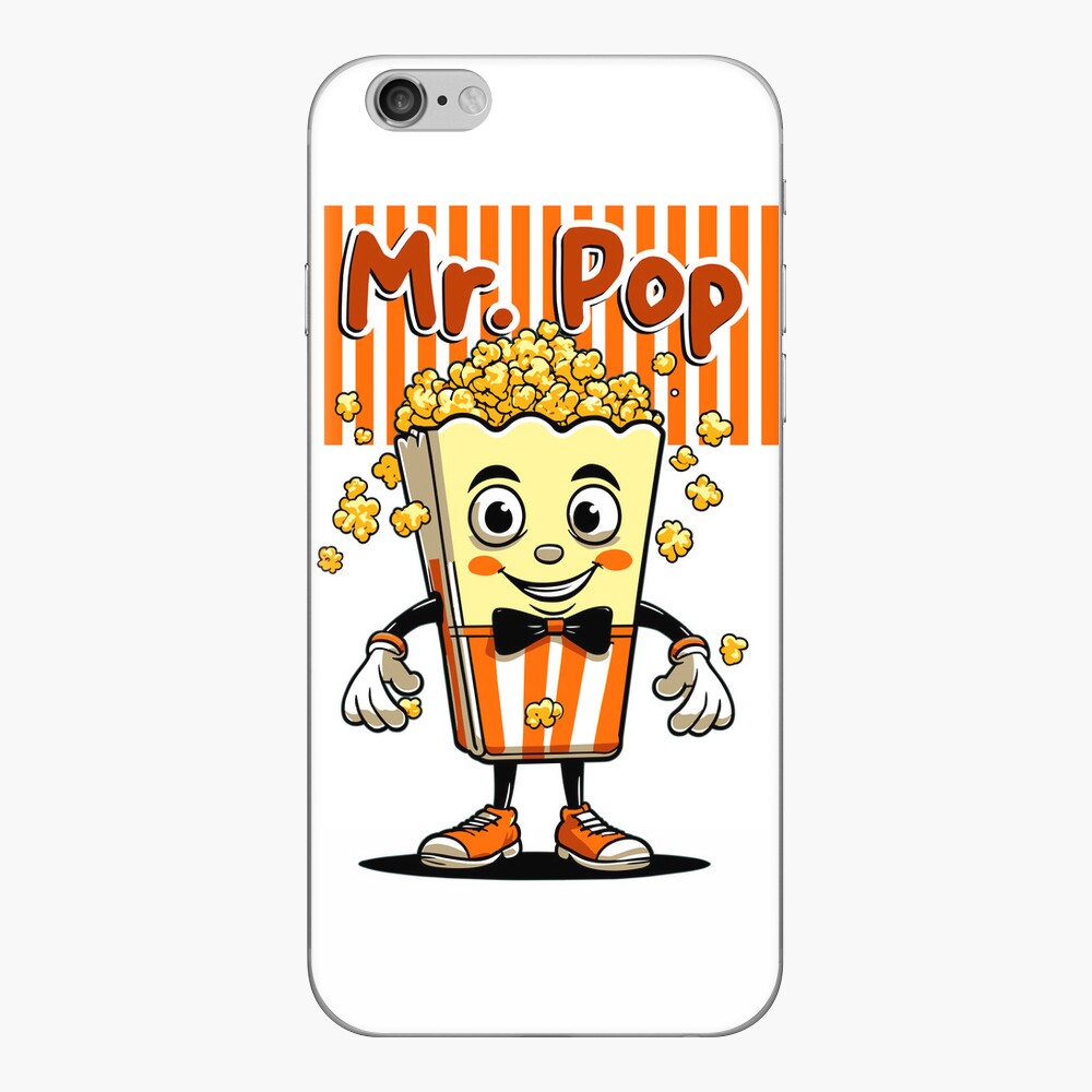 Animated Popcorn - Vintage Print