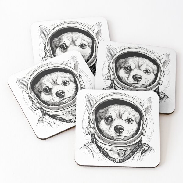 Item preview, Galactic Woofs designed and sold by cyberpunkbubble.