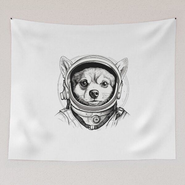 Item preview, Galactic Woofs designed and sold by cyberpunkbubble.