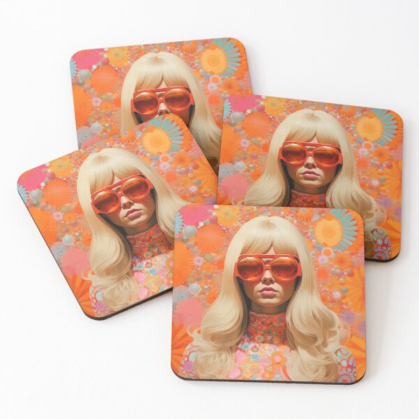 Item preview, Crazy the '60s, orange artwork designed and sold by silent-violin.