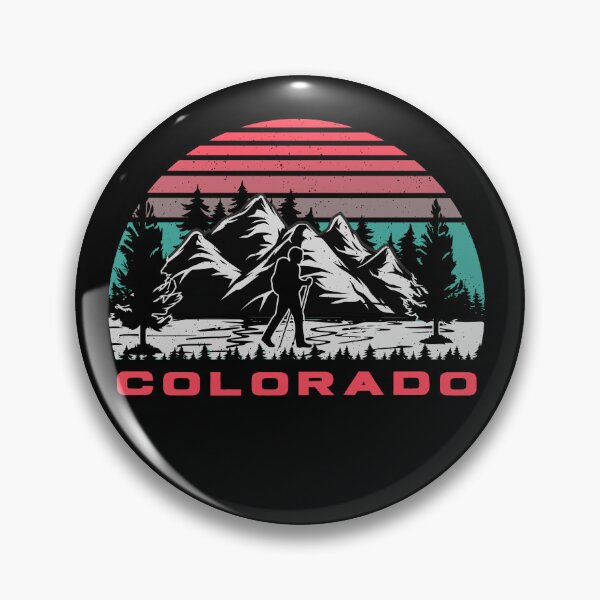 Item preview, Colorado Hiking Retro Design designed and sold by MissBHunny.