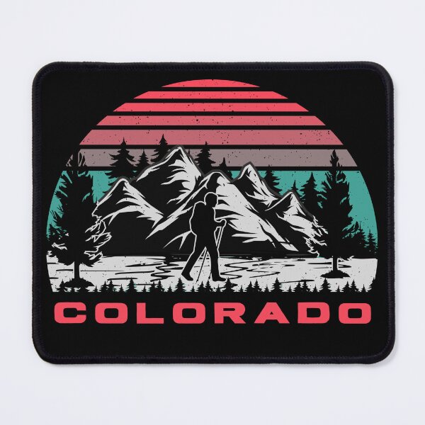 Item preview, Colorado Hiking Retro Design designed and sold by MissBHunny.