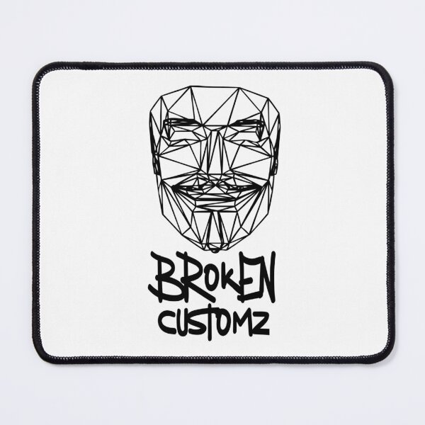 Item preview, Broken Custom Guy Fawkes Mask Graphic Tee designed and sold by BRokENcustomz.
