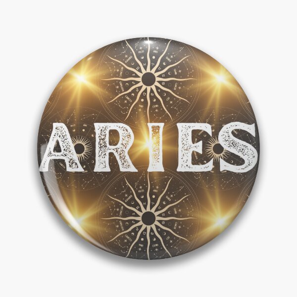 Item preview, Cosmic Golden Shine Aries designed and sold by MysticZodiac.