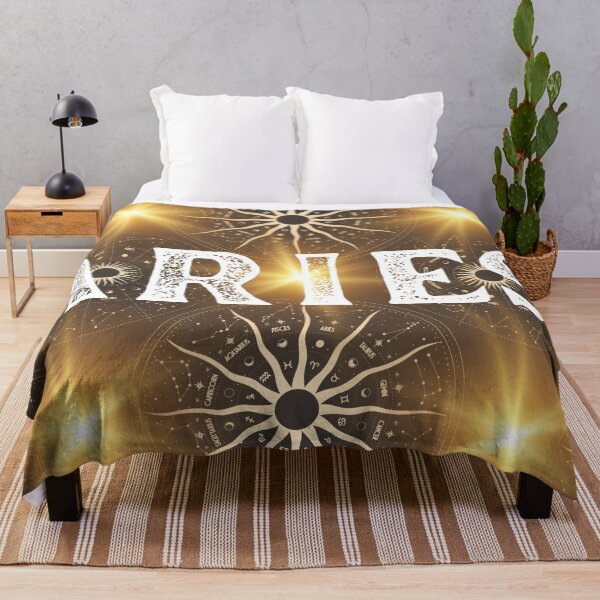 Item preview, Cosmic Golden Shine Aries designed and sold by MysticZodiac.