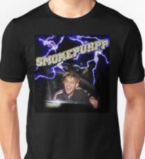 Camiseta unisex Smokepurpp Lightning Rockstar VVS diamantes
