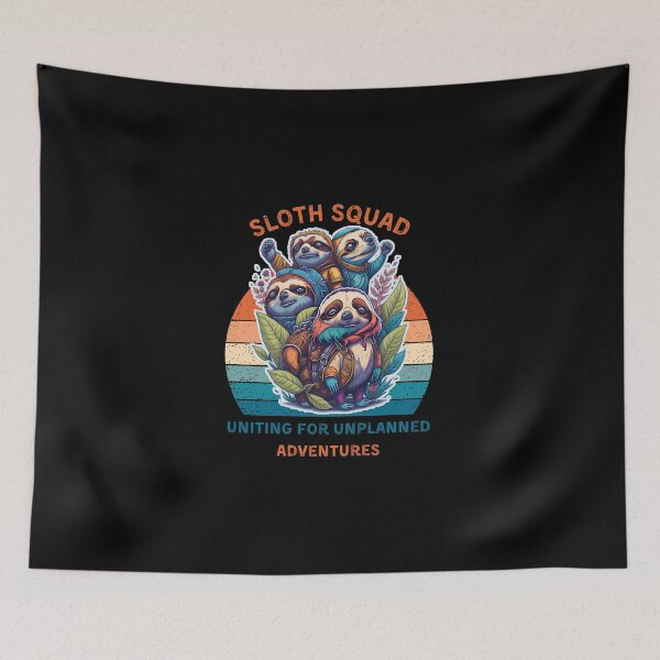 Item preview, Sloth Squad Uniting for Unplanned Adventures  designed and sold by Heart Stamp.