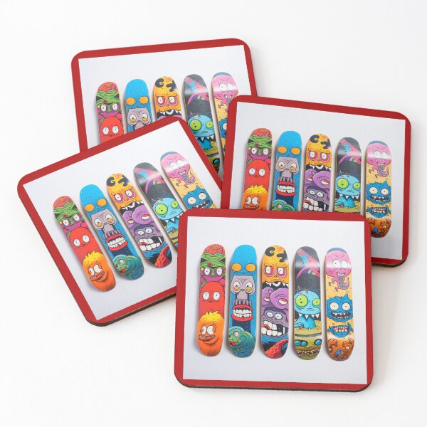 Item preview, Scateboards. cartoon pattern  designed and sold by silent-violin.