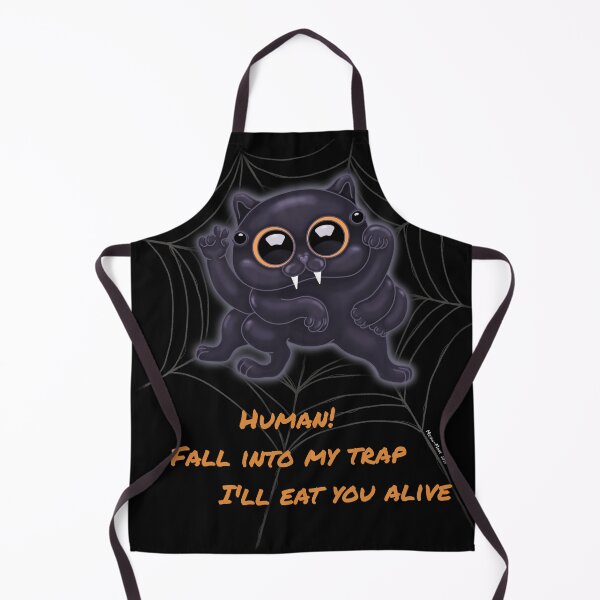 Item preview, Smewder, the Skrunkly Spooky Spider Cat designed and sold by meow-mom.