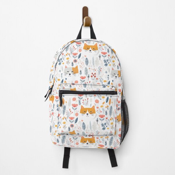 Item preview, Adorable Cat Artistry Seamless Pattern designed and sold by AlienSkinEyes.