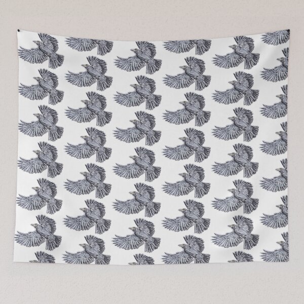 Item preview, Blackbird in flight designed and sold by whatnick.