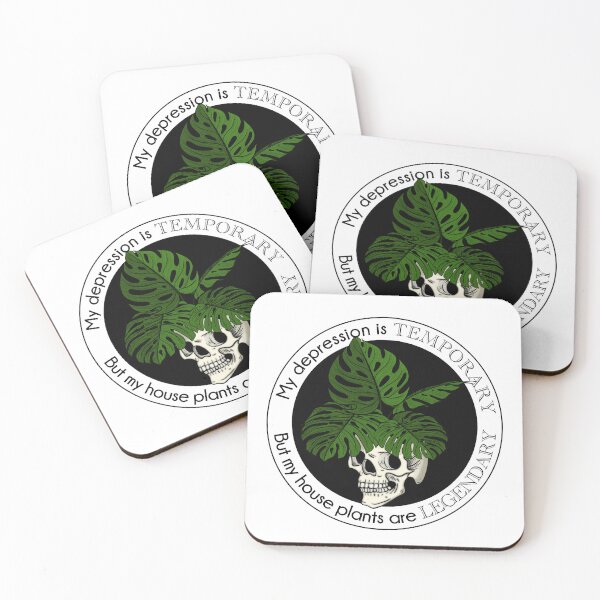 Item preview, My depression is temporary but my house plants are legendary  designed and sold by GelsGarden.