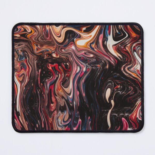 Item preview, "The Dance of Colors: Fluid Abstractions in Dark Palette Chiaroscuro" designed and sold by WhiteWolfe0127.