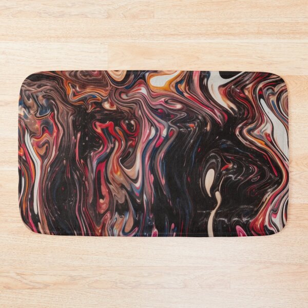 Item preview, "The Dance of Colors: Fluid Abstractions in Dark Palette Chiaroscuro" designed and sold by WhiteWolfe0127.