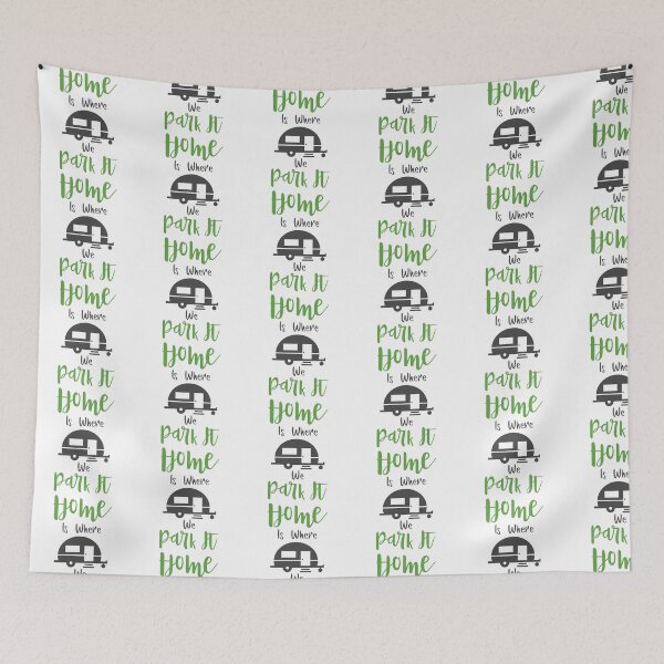 Item preview, Nomadic Haven: Home is where we park it. designed and sold by Saalim22.
