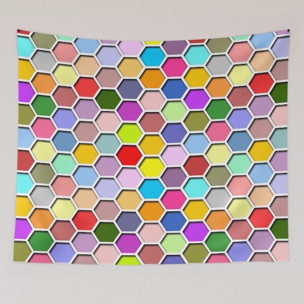Item preview, Hexagons Seamless Background - 9000 x 7000 px, 300 dpi designed and sold by Bruno Beach.