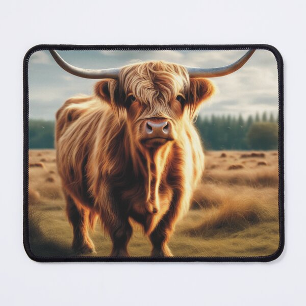 Item preview, Highland Cow Painting designed and sold by AllOfUsOrNone.