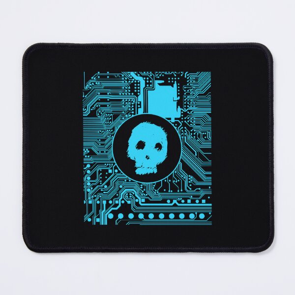 Item preview, Blue Blurry Skull (Cybergoth) 	 designed and sold by vchrrmnbnql51.