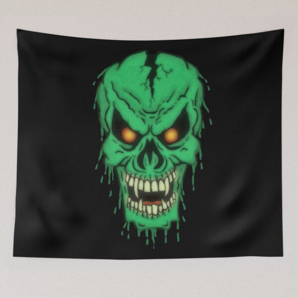 Item preview, Slimy Skull designed and sold by MalcolmKirk.