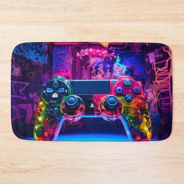 Item preview, Abstract Neon Art PS4 Controller  designed and sold by ARTficiallyAnon.