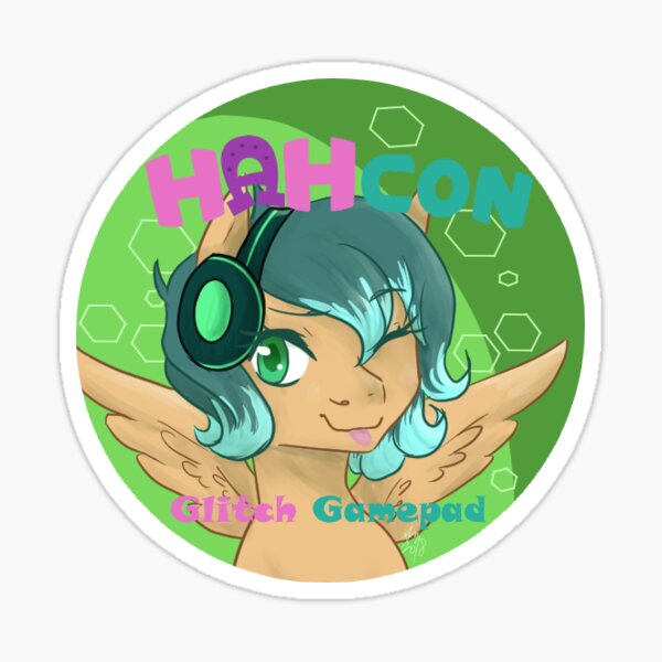 Glitch Sticker Sticker