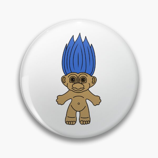 Item preview, Blue hair troll doll designed and sold by Keyr-aCallihan.
