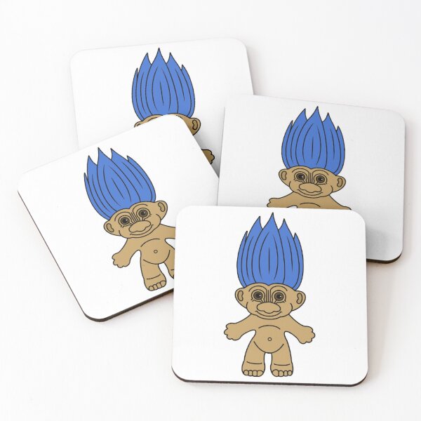 Item preview, Blue hair troll doll designed and sold by Keyr-aCallihan.