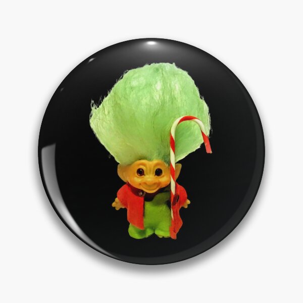 Item preview, Candy Cane 60s Troll Doll Christmas WHITE designed and sold by Keyr-aCallihan.